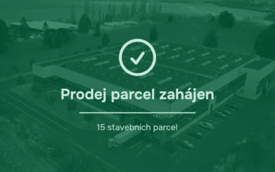 Business park Staré Město je rozdělen na 15 stavebních parcel  – prodej parcel zahájen!